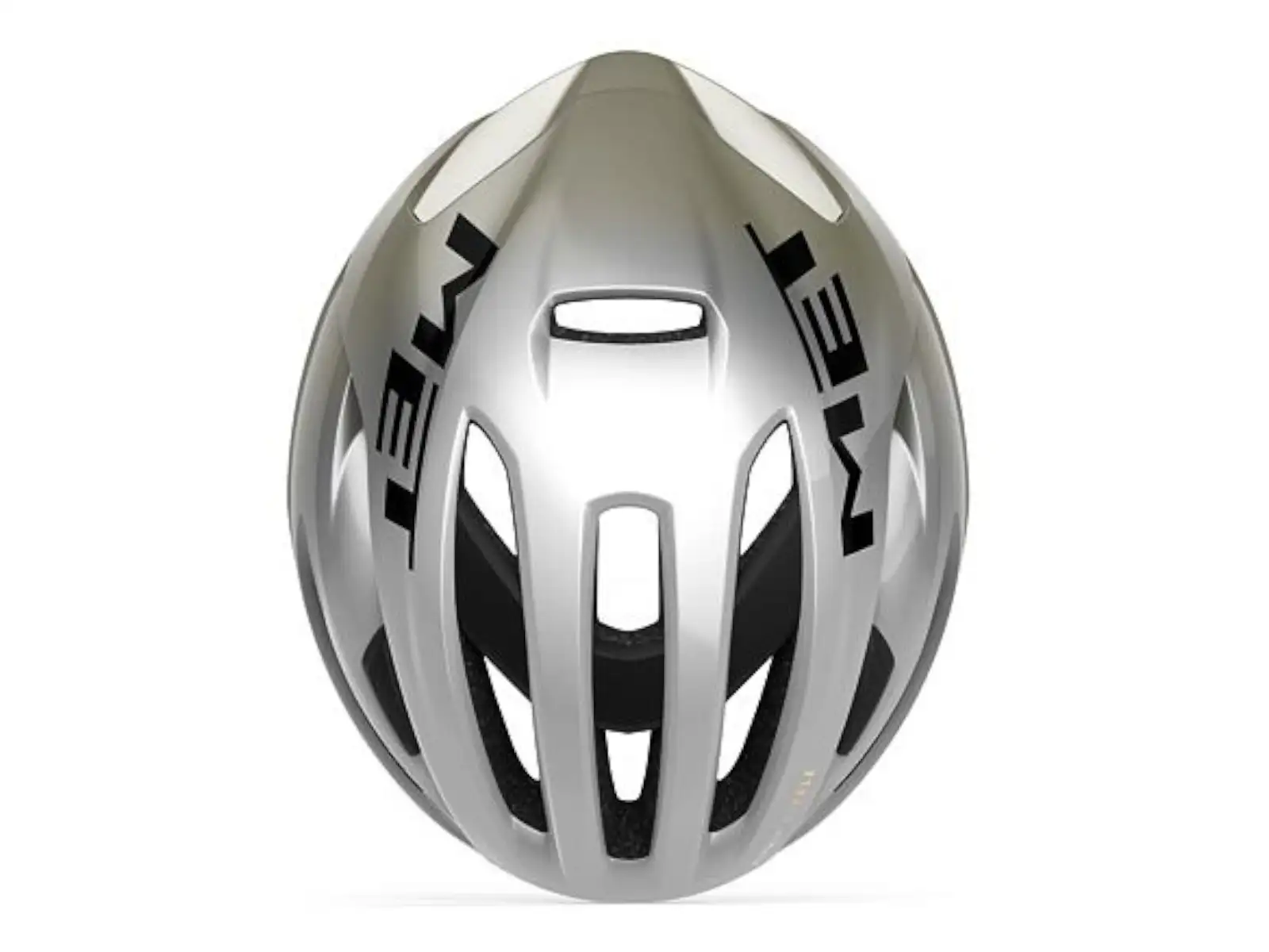 MET Rivale MIPS Helm Silver Gray/Glossy
