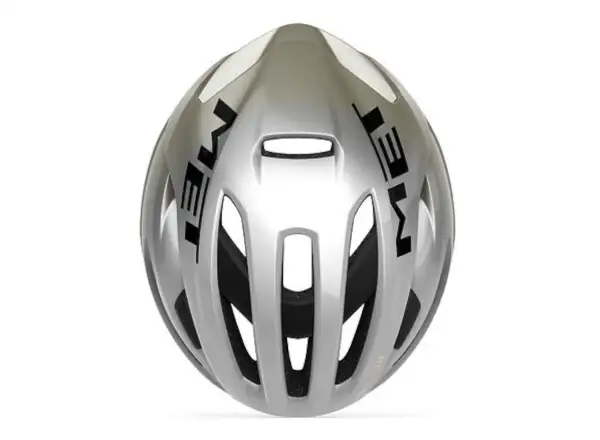 MET Rivale MIPS Helm Silver Gray/Glossy