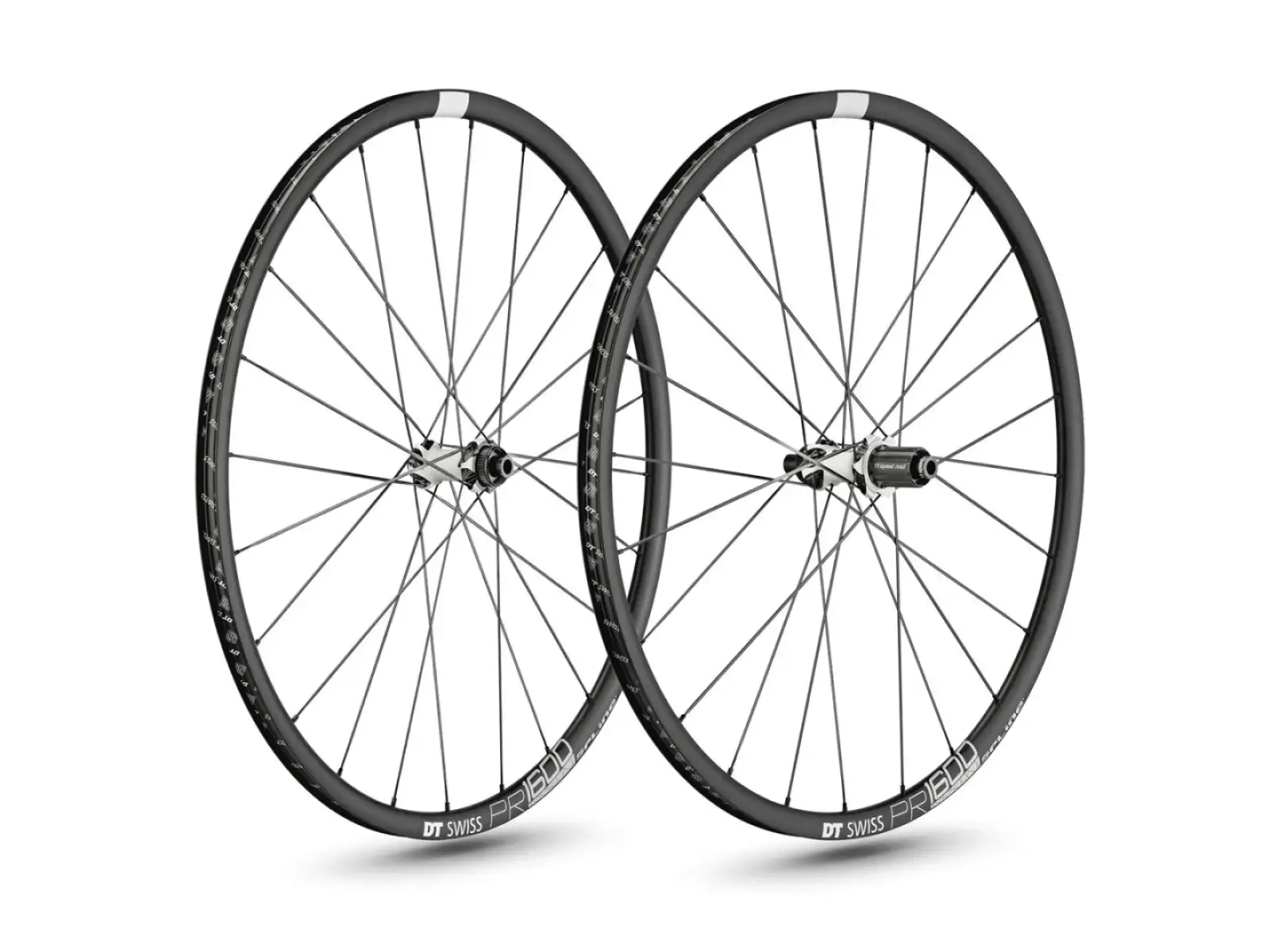DT Swiss PR 1600 23 Spline DB 28" Rennlaufradsatz