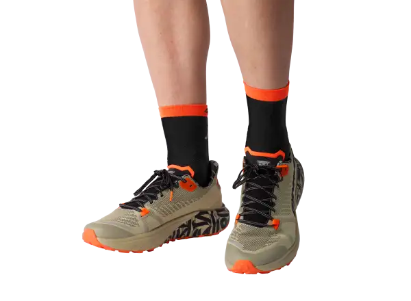 Dynafit Trail Mid Laufsocken Cinder/Smoke Blue