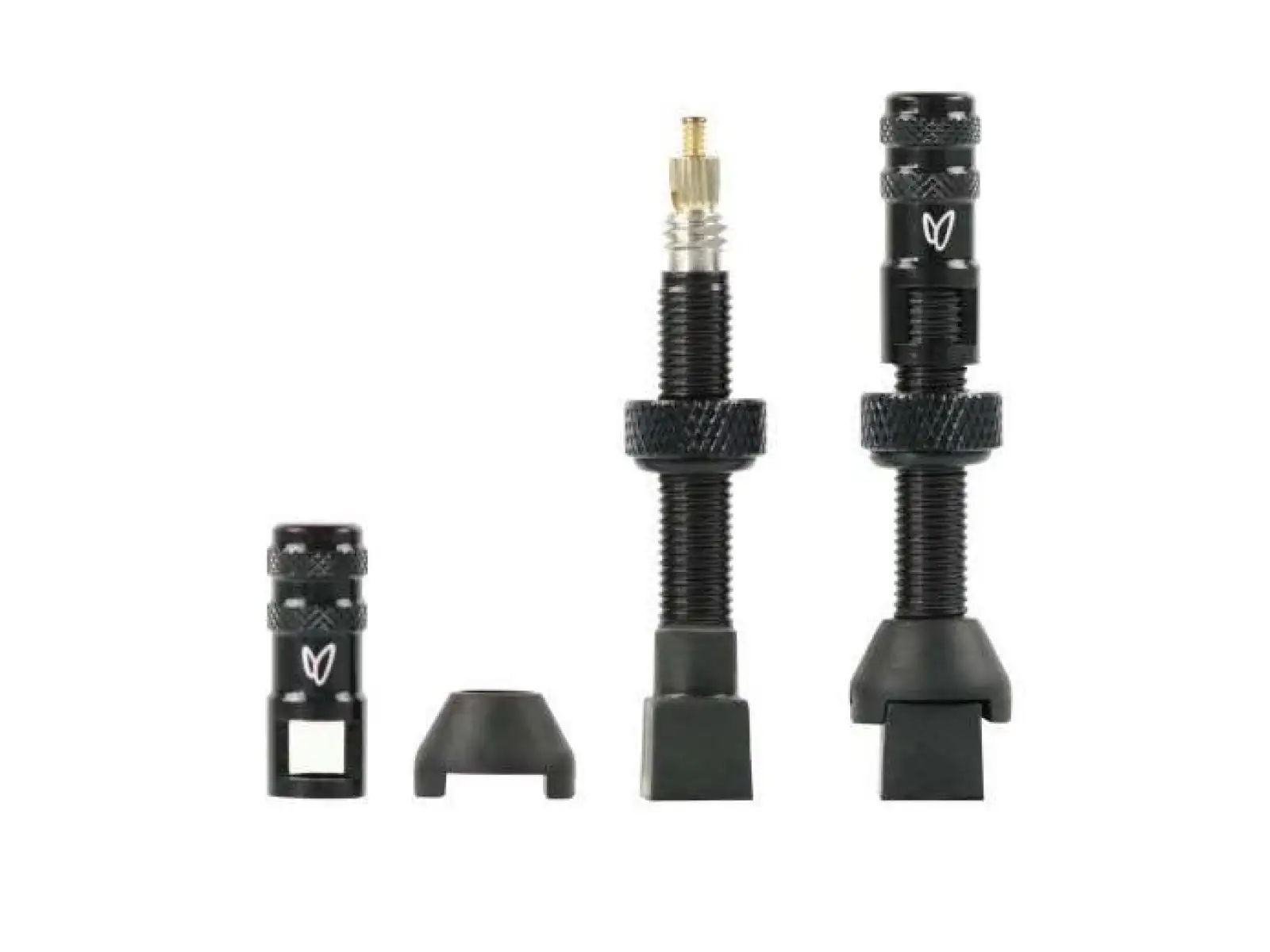 Effetto Mariposa Tubeless-Ventile, 40 mm, Schwarz.