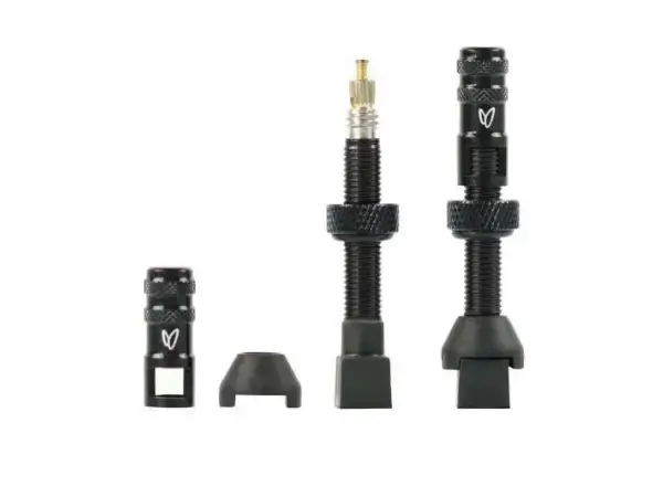 Effetto Mariposa Tubeless-Ventile, 40 mm, Schwarz.