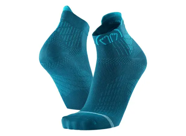 Sidas Run Anatomic Knöchel Damensocken Aquamarin