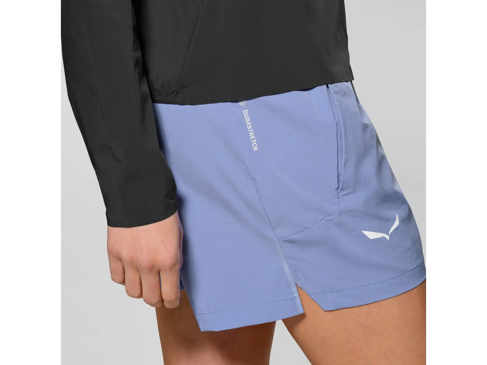 Salewa Pedroc Durastretch Light Damen-Shorts Morning blue