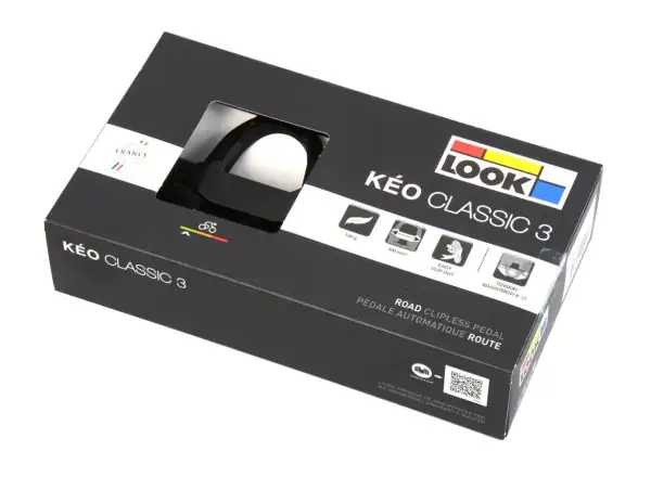 Look Keo Classic 3 Klickpedale schwarz-weiß