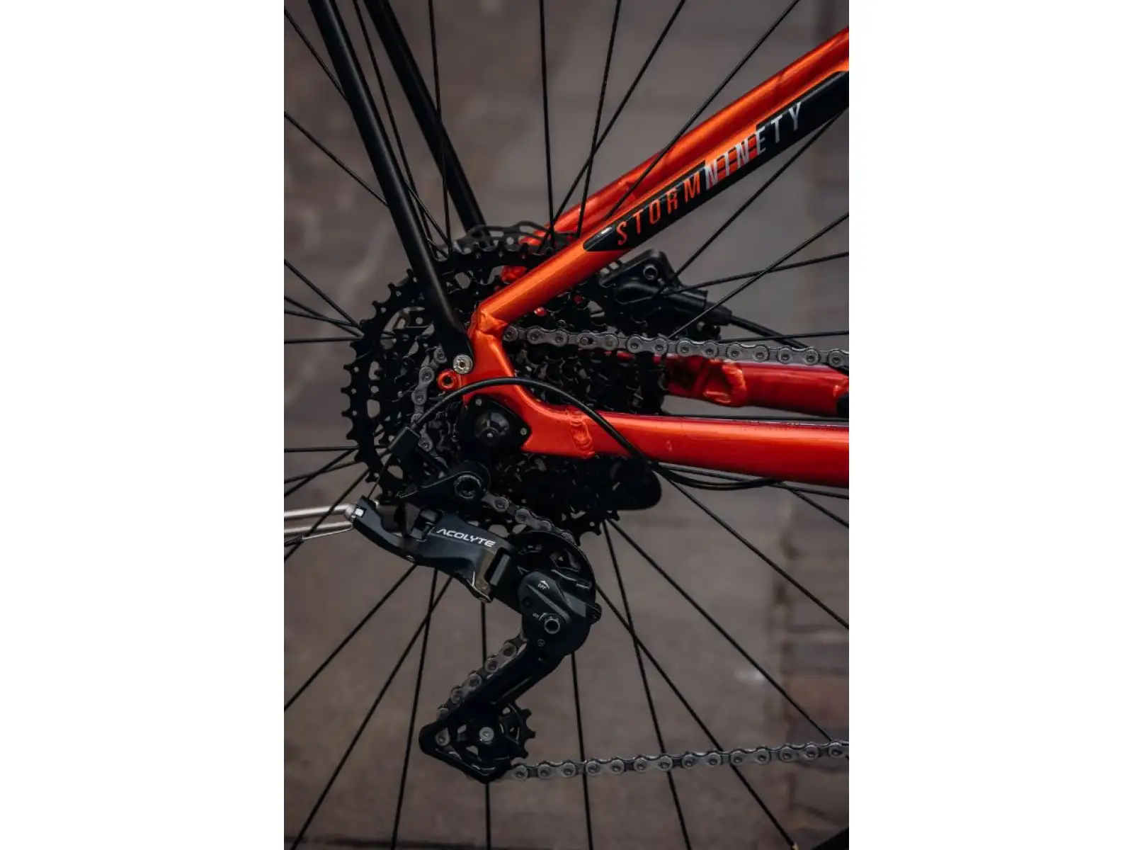 Elektrofahrrad Rock Machine Storm e90-29 Metallic Orange/Silber