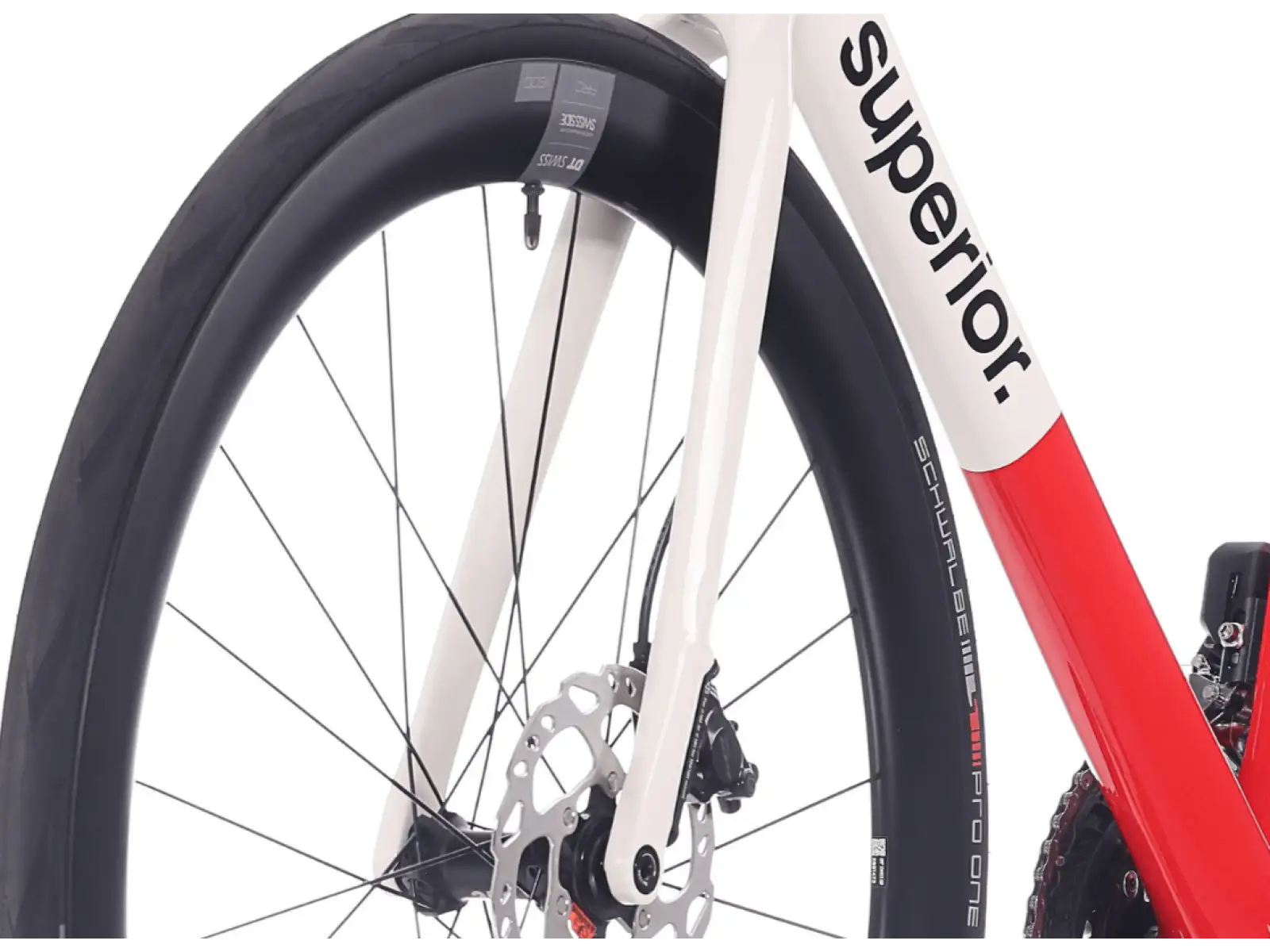 Superior RR 9.6 Rennrad Gloss Red / White