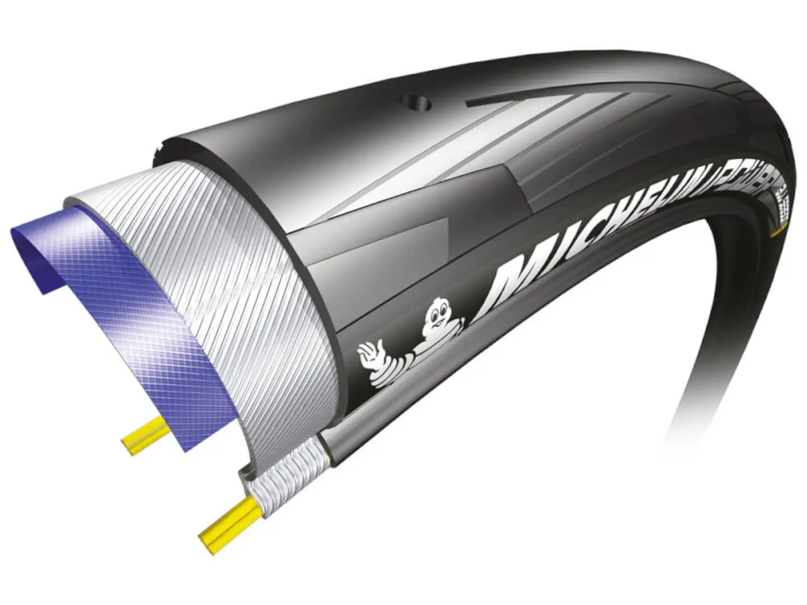Michelin Power All Season TS V2 25-622 Straßenreifen mit Kevlar