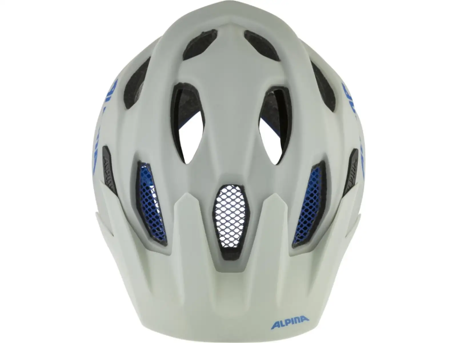 Alpina Carapax JR. Fahrradhelm  Smoke/Grey Blue Matt