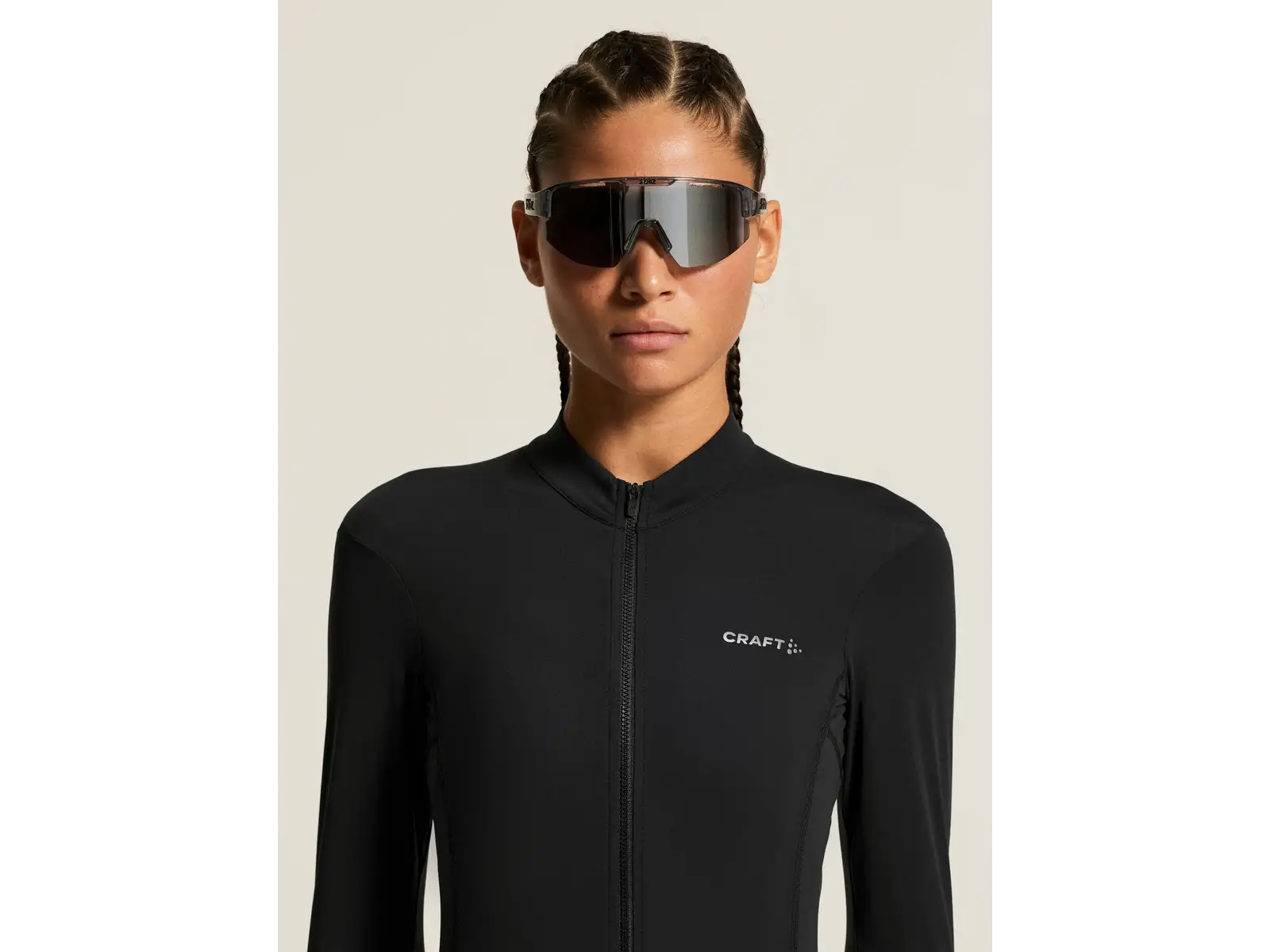 Craft Endur Training Damen-Trikot Langarm schwarz