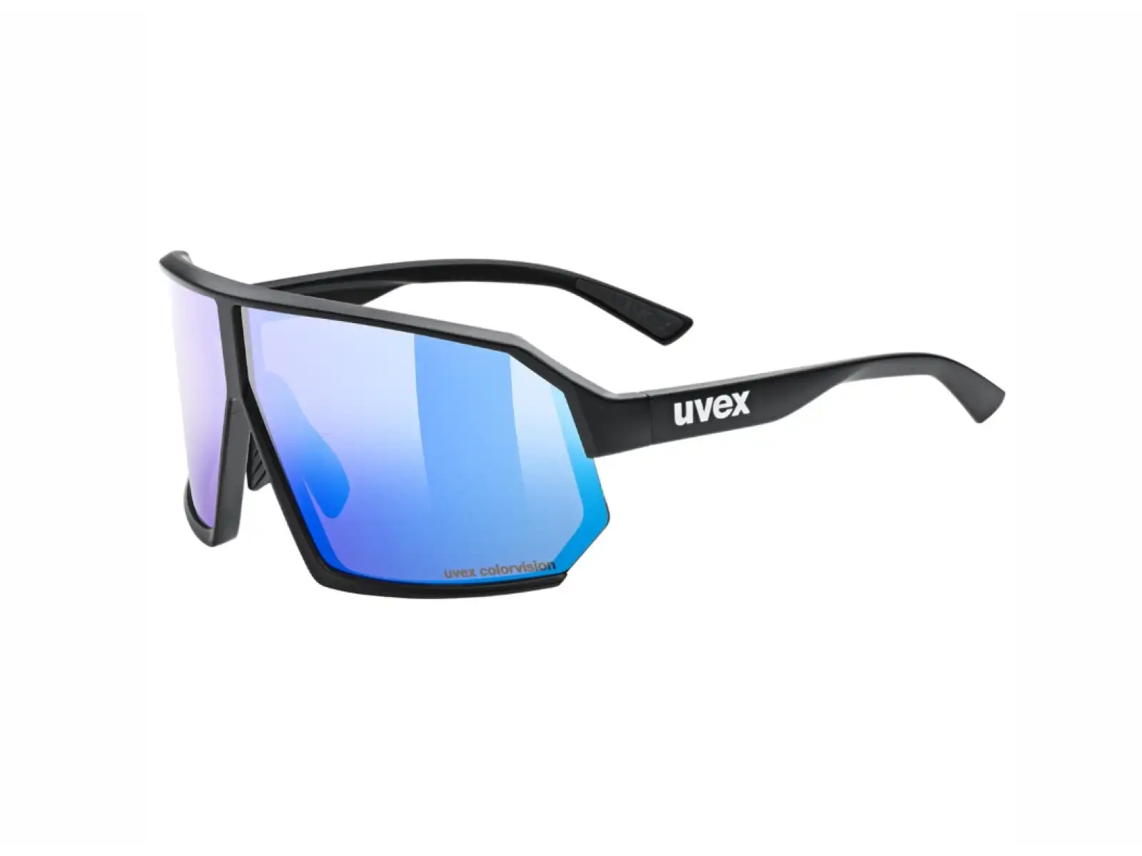 Uvex Sportstyle 237 ColorVision Brille Black Matt/Mirror Blue