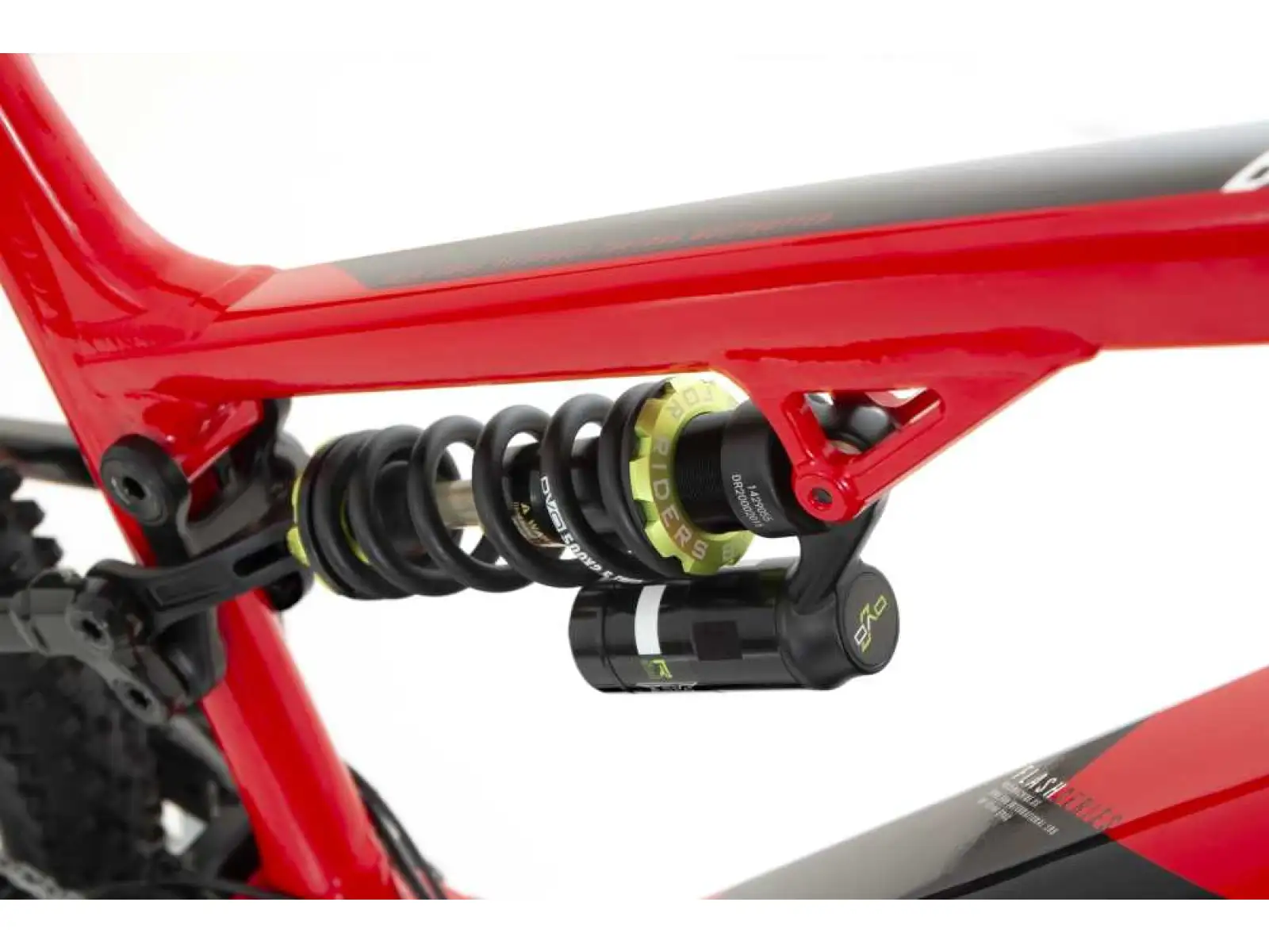Rock Machine Blizzard INT e70-297 E-Mountainbike in Gloss Rot/Weiß/Schwarz.