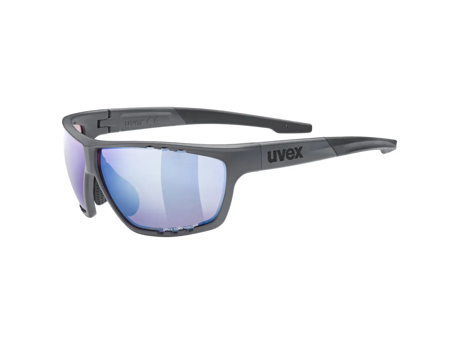 Uvex Sportstyle 706 CV Brille Dunkelgrau Matt