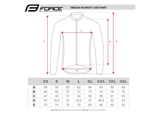 Force Spray Herren-Trikot mit langen Ärmeln Schwarz/Weiß