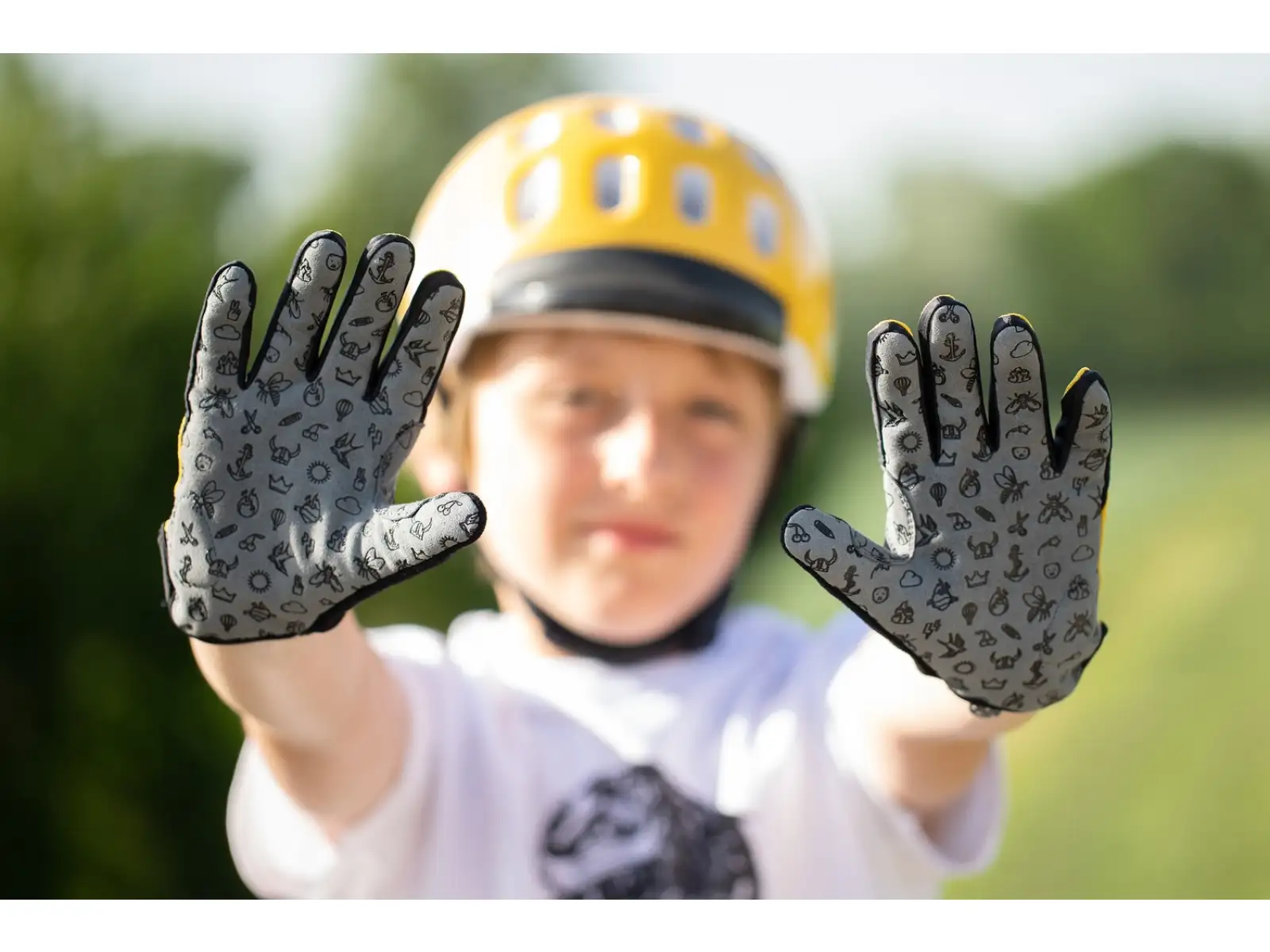 Woom 5 Kinderhandschuhe Violett Haze