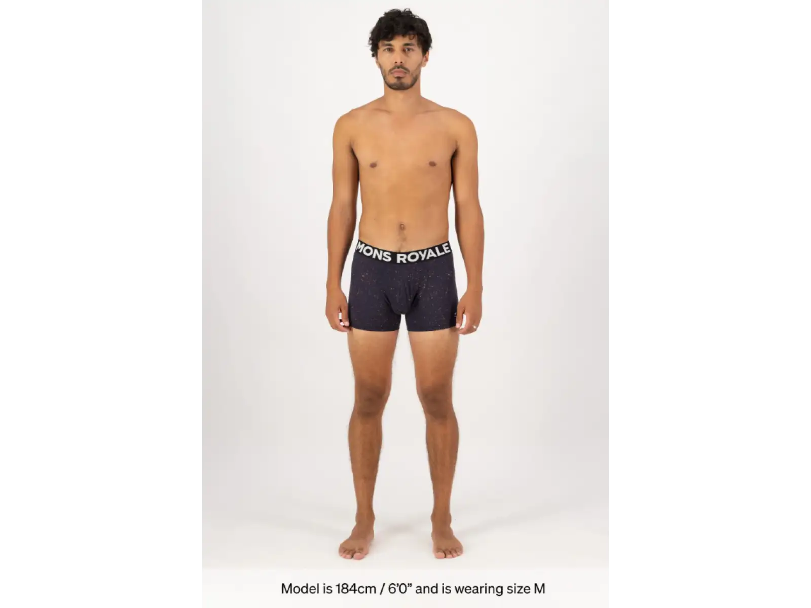 Mons Royale Hold Em Shorty Merino Boxer Herrenunterwäsche Cosmic