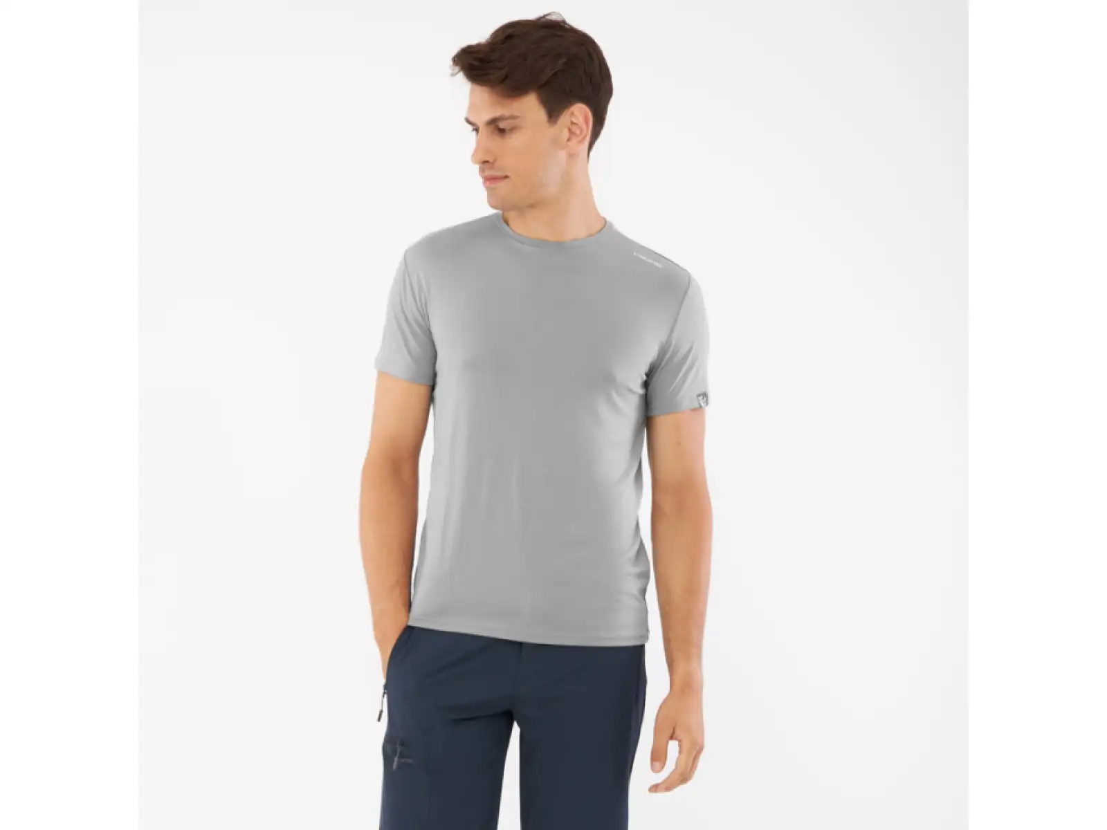 Viking Lenta Bamboo Herren T-Shirt Kurzarm Grey