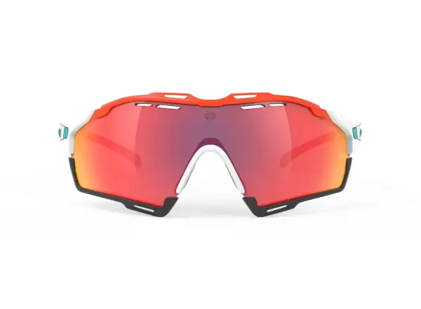 Rudy Project Cutline Sportbrille White/Multilaser Red