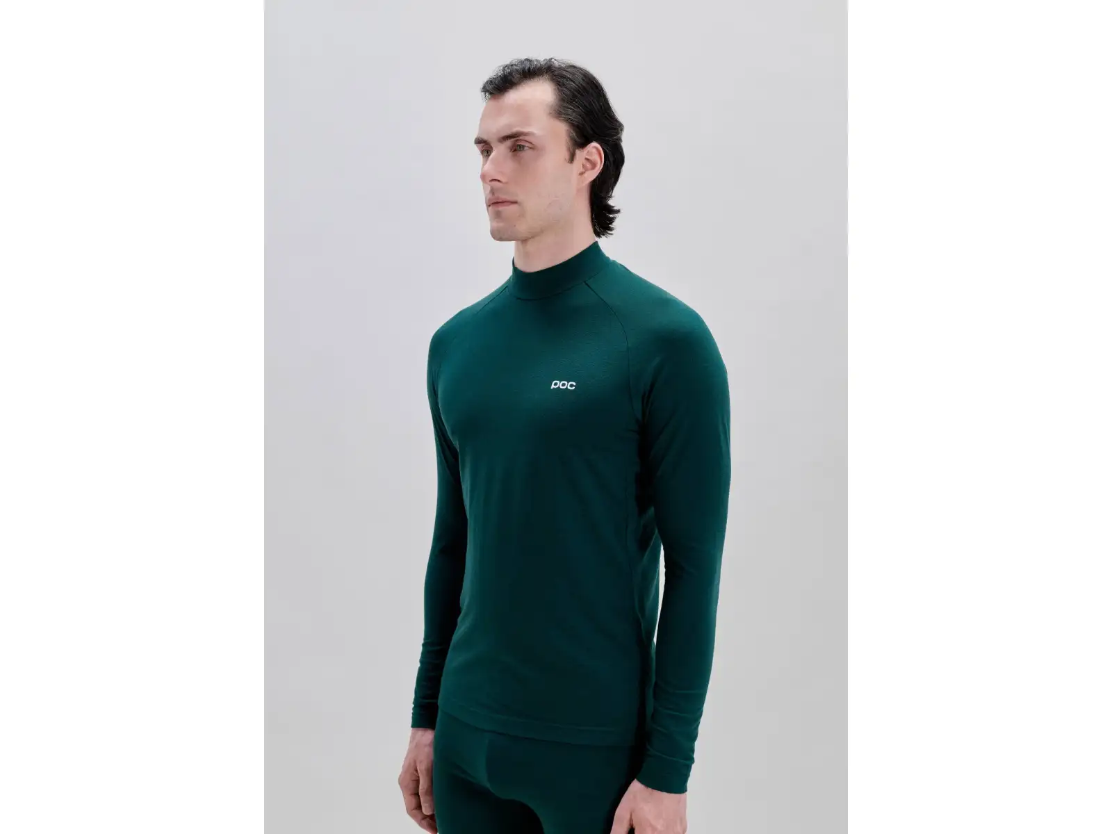 POC Layer Merino Herren Funktionsunterhemd Langarm Pargasite Green