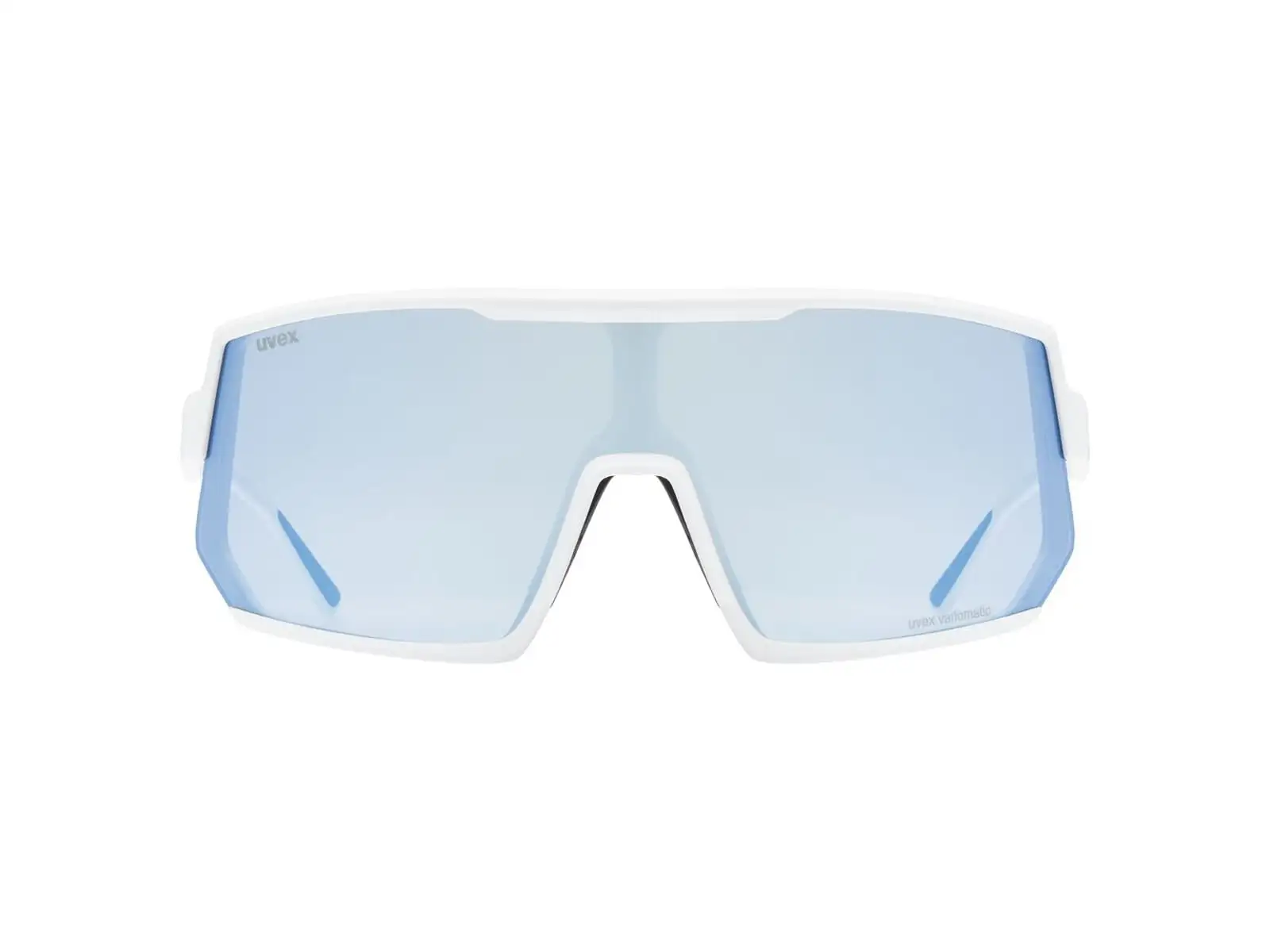 Uvex Sportstyle 235 Sonnenbrille Weiß Matt/LTM. Blau