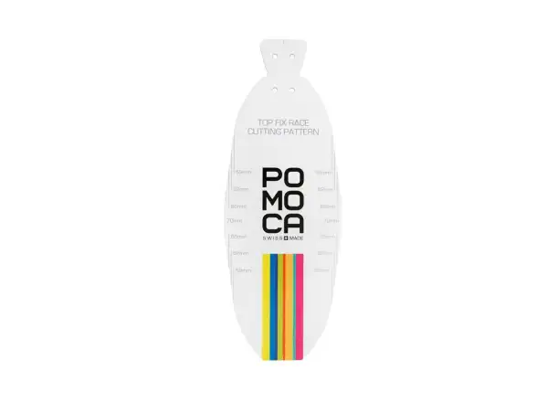 Pomoca Cutting Pattern Top Fix Race Schablone für Schneiden von Skitourenfellen
