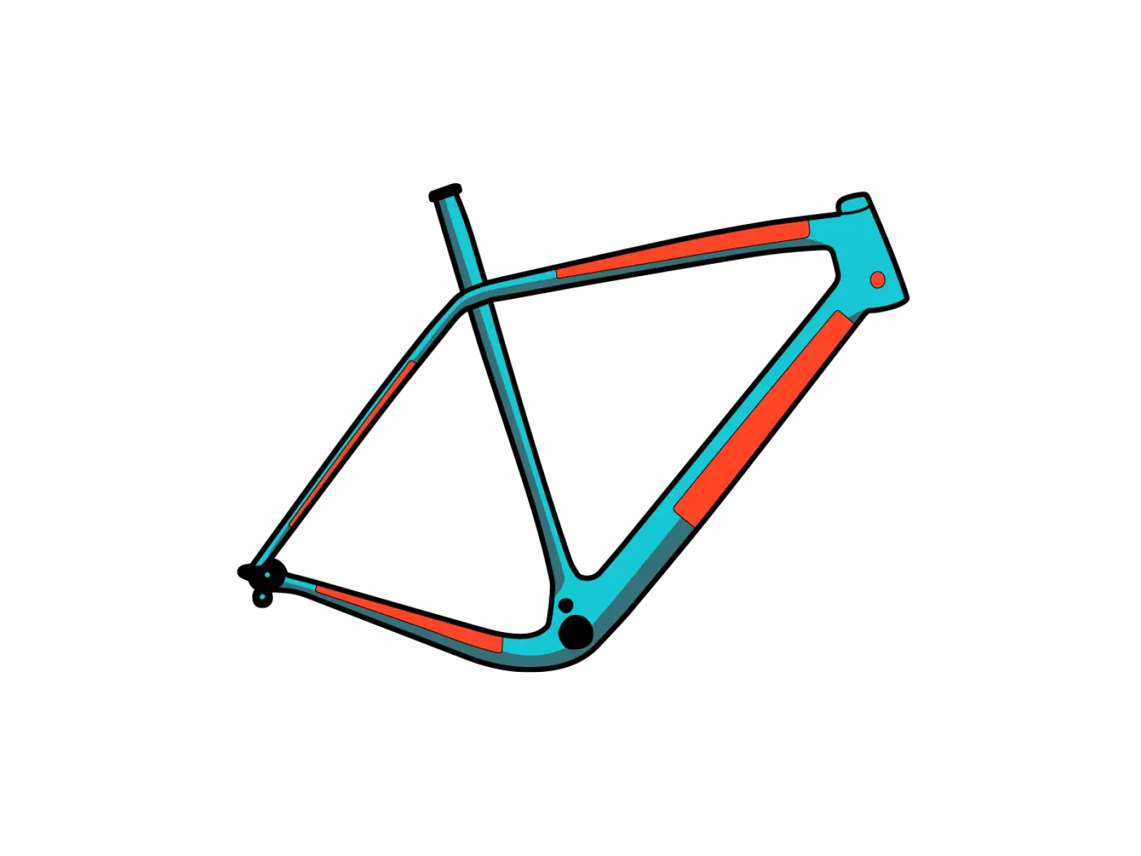 RideWrap Schutzfolienset für Rahmen 30 % Abdeckung für Road und Gravel Fahrräder