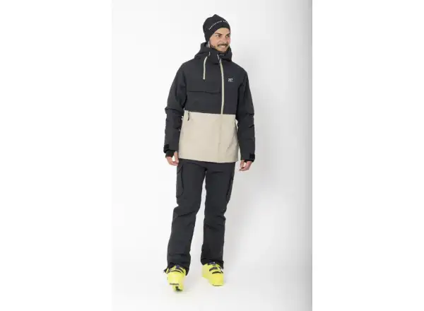 2117 of Sweden Krasse Herren Skijacke schwarz