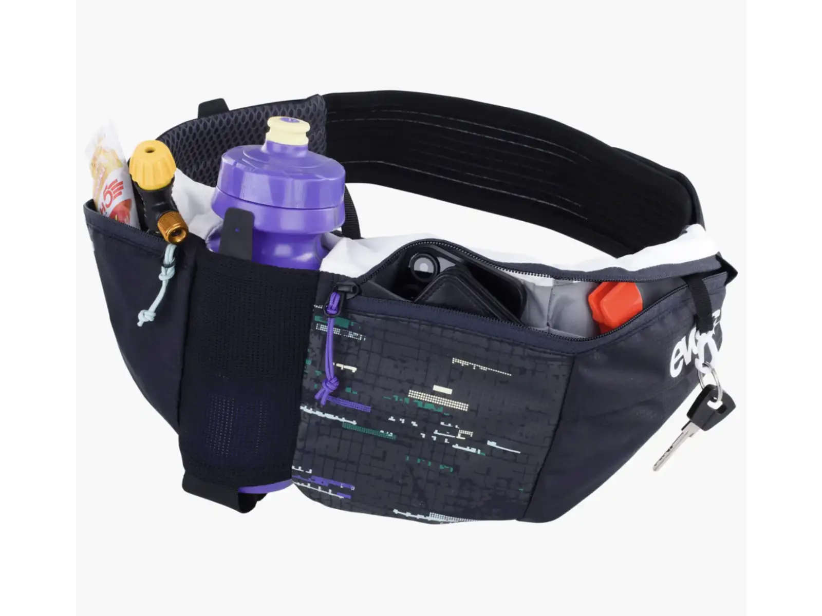 Evoc Hip Pouch Pro Hüfttasche 1 l + Flasche 0,55 l Multicolour