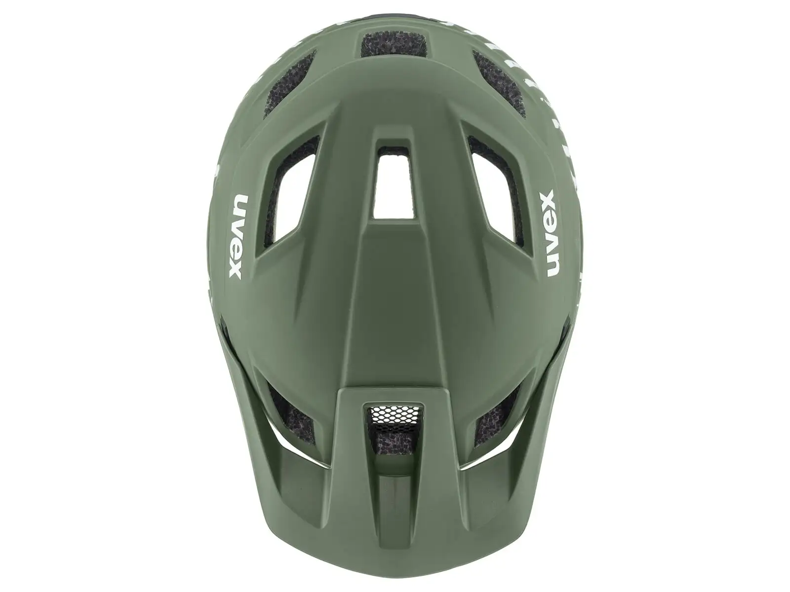 Uvex Access Helm Moss Green/White Matt