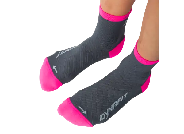 Dynafit Trail Mid Laufsocken Cinder/Smoke Blue