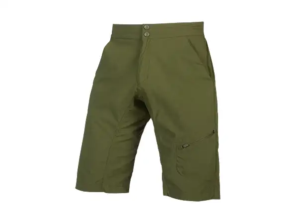 Endura Hummvee Lite Herren Shorts mit Polsterung Olive Green