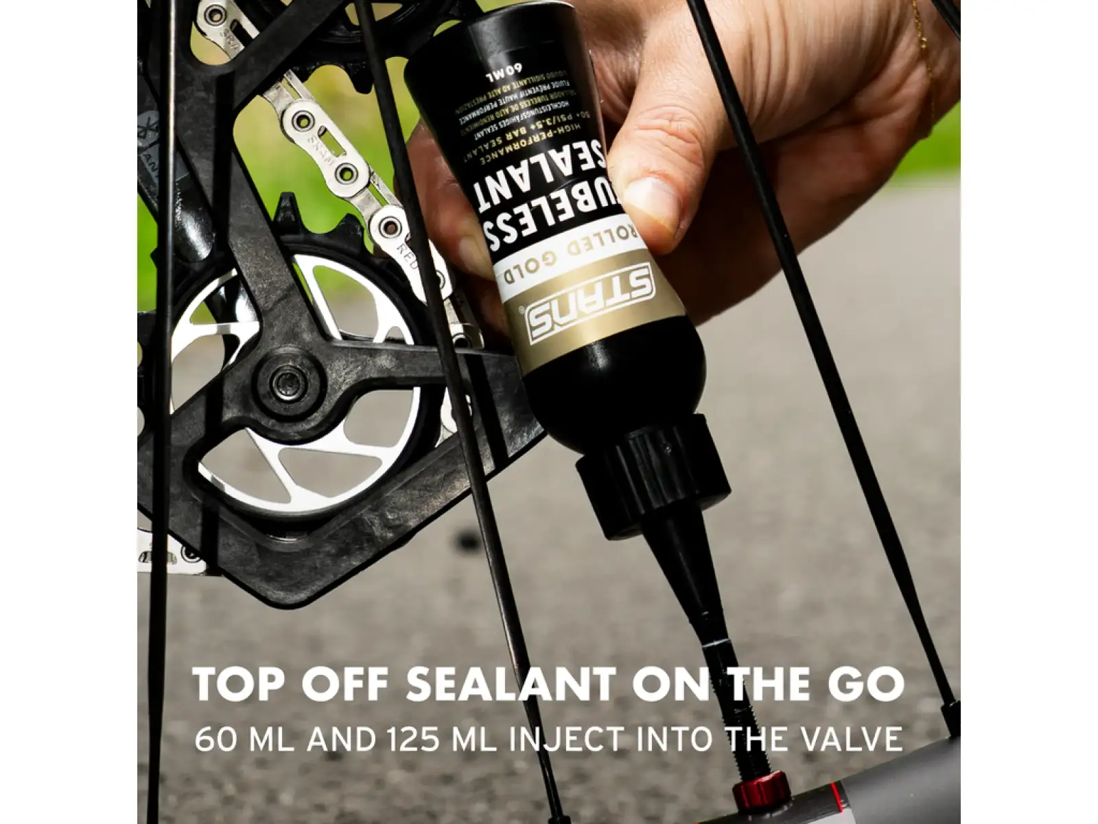 No Tubes Rolled Gold Tubeless Dichtmittel für Straße und Gravel 125 ml