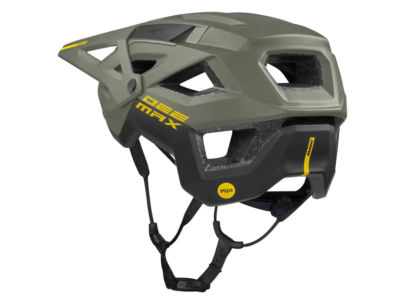 Mavic Deemax MIPS Helm Military Green/Schwarz