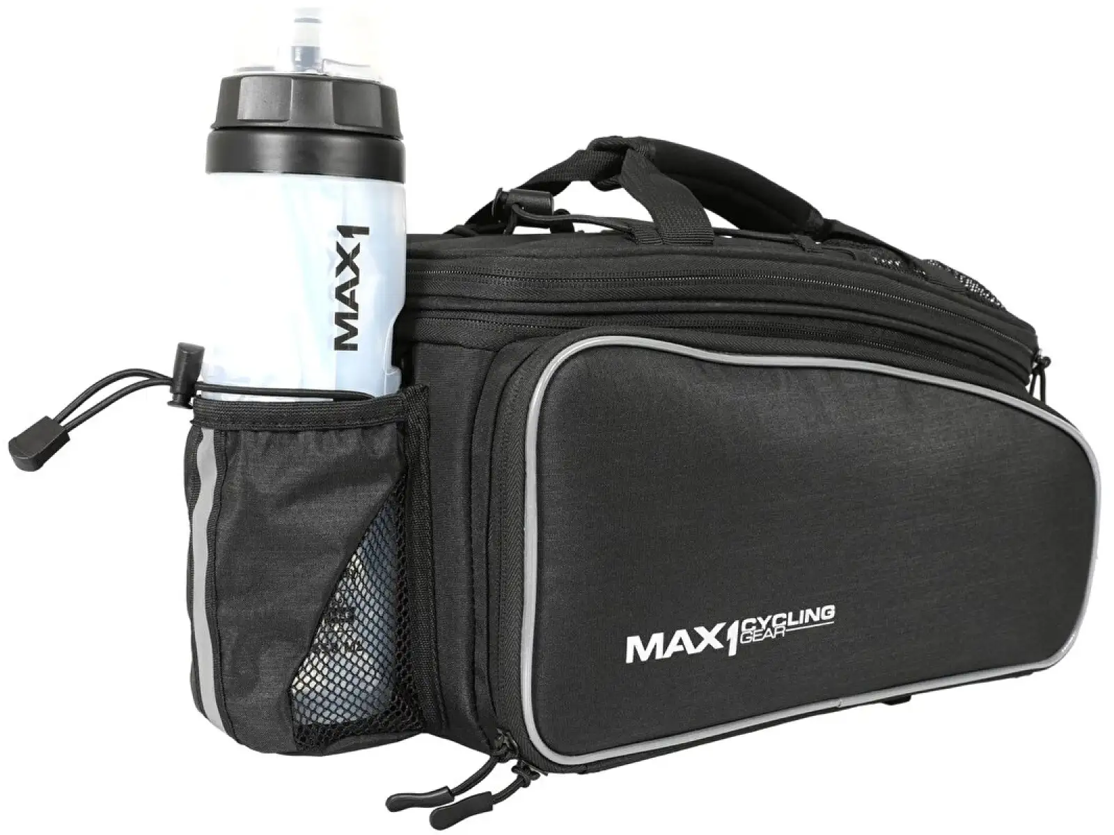 Max1 Rackbag XL MIK – Gepäckträgertasche 32 l – Schwarz