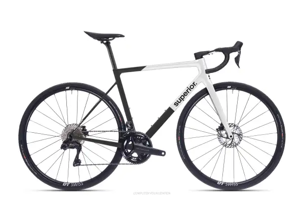 Superior RR 9.4 Rennrad Matte Carbon / White
