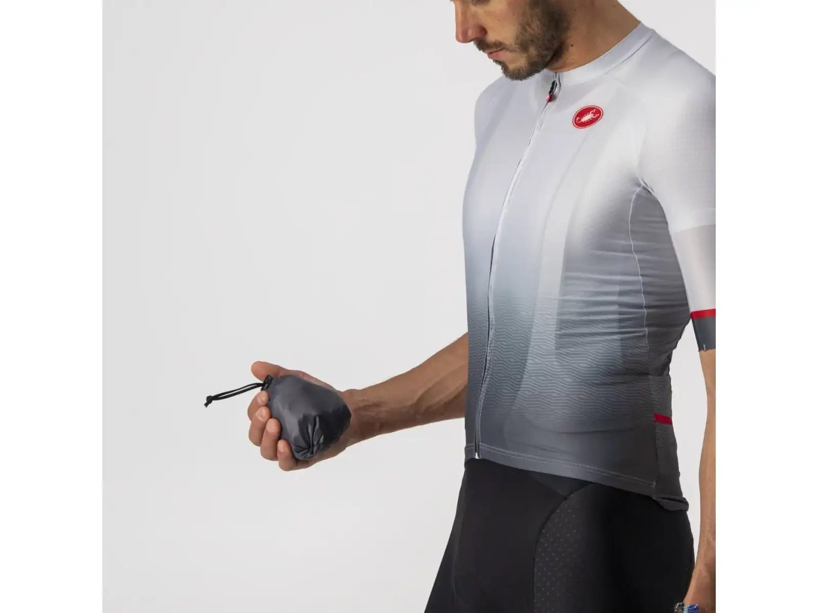 Castelli Aria Shell Herrenjacke Dark Gray