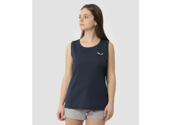 Salewa Puez Sporty Dry Damen-Top Morning Blue