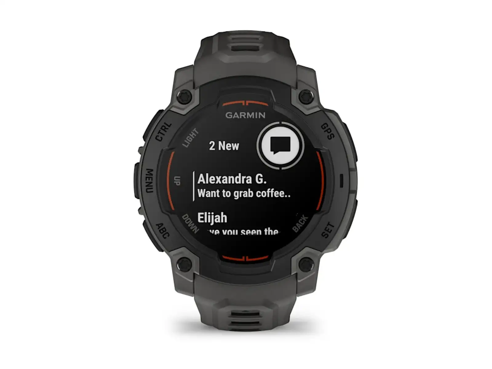 Garmin Instinct E 45 mm Smartwatch Black/Charcoal Armband