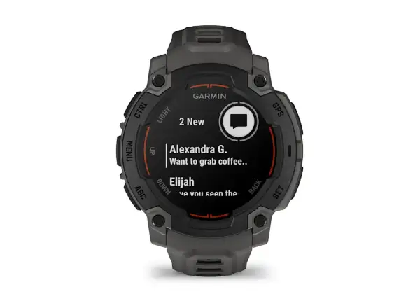 Garmin Instinct E 45 mm Smartwatch Black/Charcoal Armband