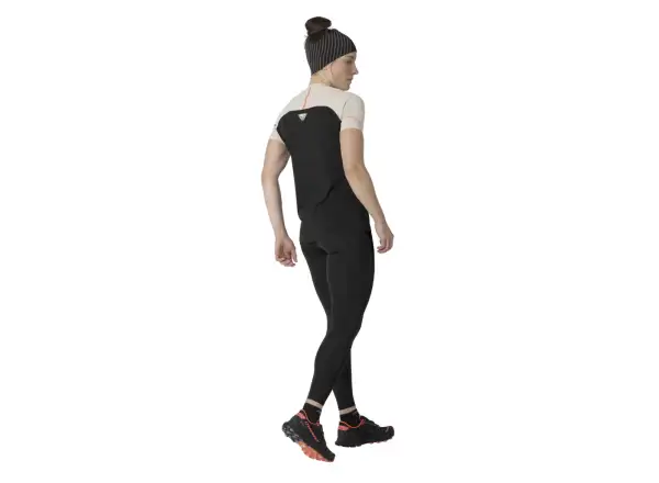 Dynafit Warm Ultra Damen gefütterte Leggings Black Out