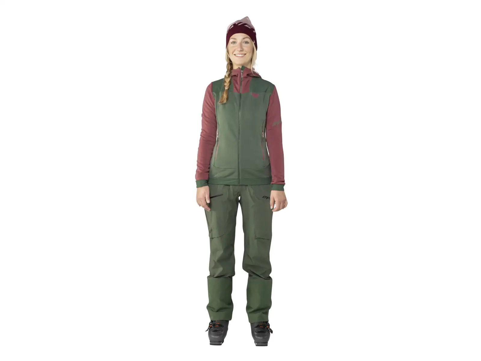 Dynafit Tigard 3L Stretch Damenhose Thyme