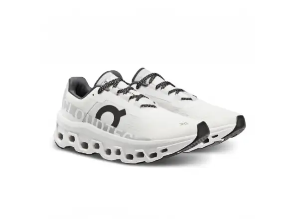 On Cloudmonster Herren-Laufschuhe Undyed White/White