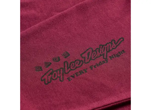 Troy Lee Designs Friday Night Herren Trikot Langarm Sangria