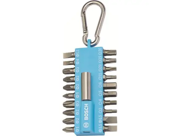 Bosch Schrauberbit-Set Snaphook 21-teilig Blau