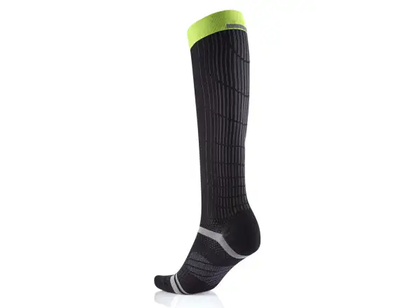 Sidas Endurance Racing Knie Laufsocken Schwarz/Gelb