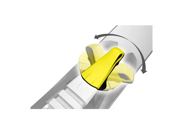 Fischer CONTROL STEP-IN IFP Langlaufbindung für klassischen Stil 2022/23 yellow