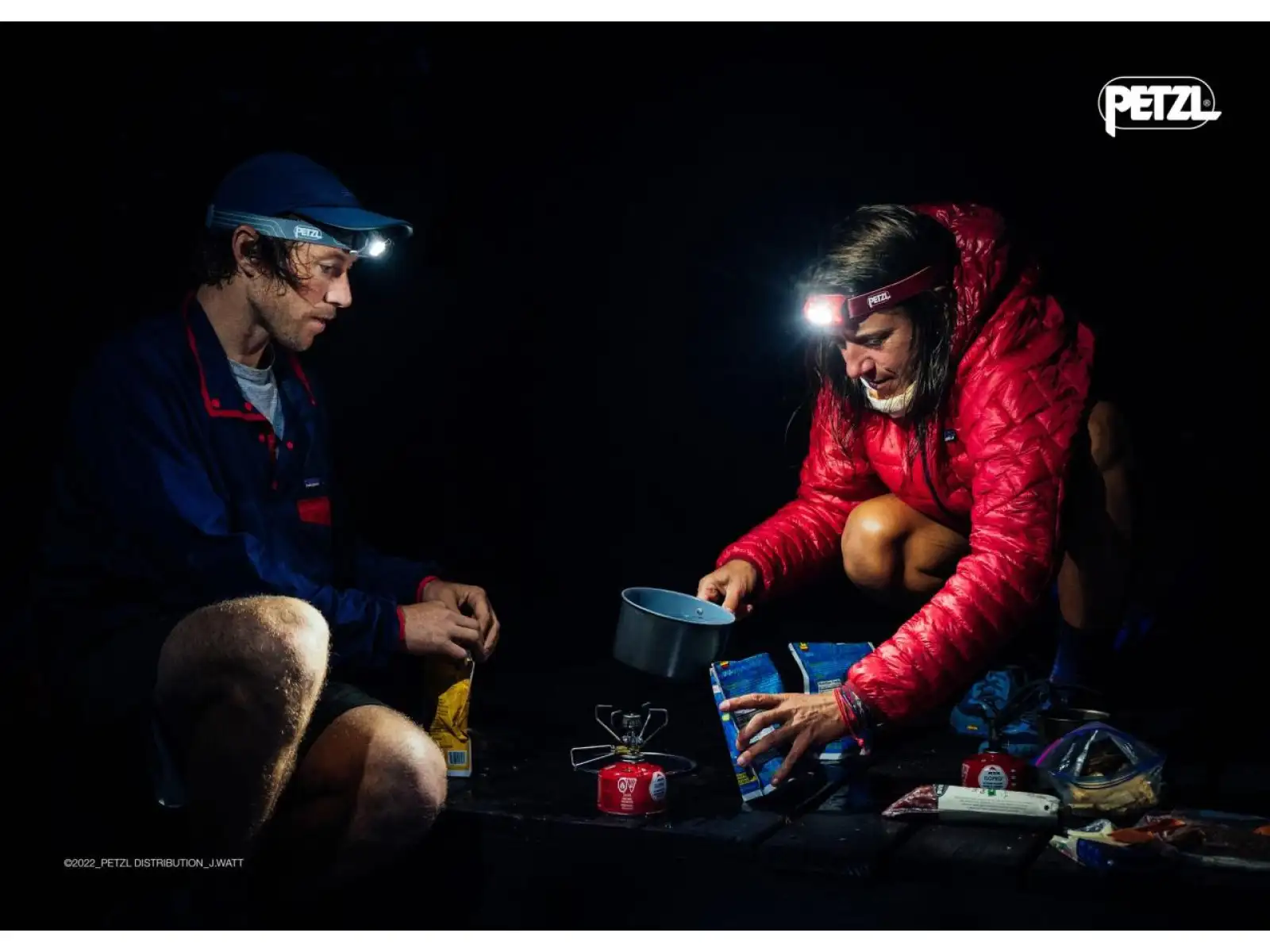 Petzl Tikkina Stirnlampe Rot