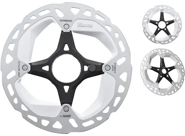 Shimano RT-EM810 Bremsscheibe für E-Bike 160 mm, Center Lock, innerer Lock Ring