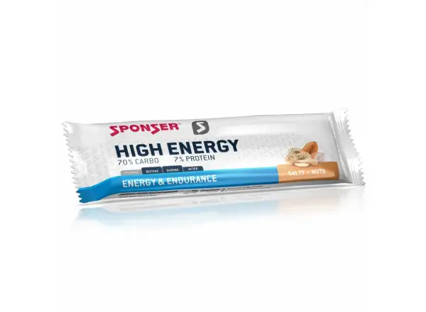 Sponser High Energy Riegel salzig/nussig 45 g