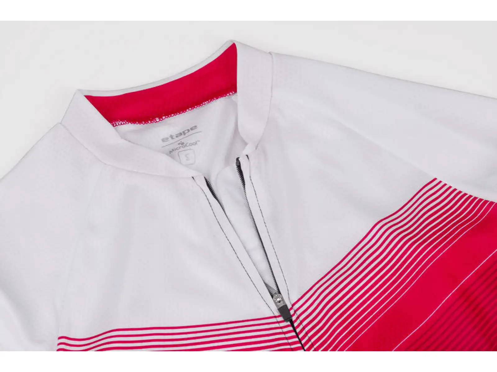 Etape Violet Damen-Trikot Kurzarm – Rosa/Schwarz